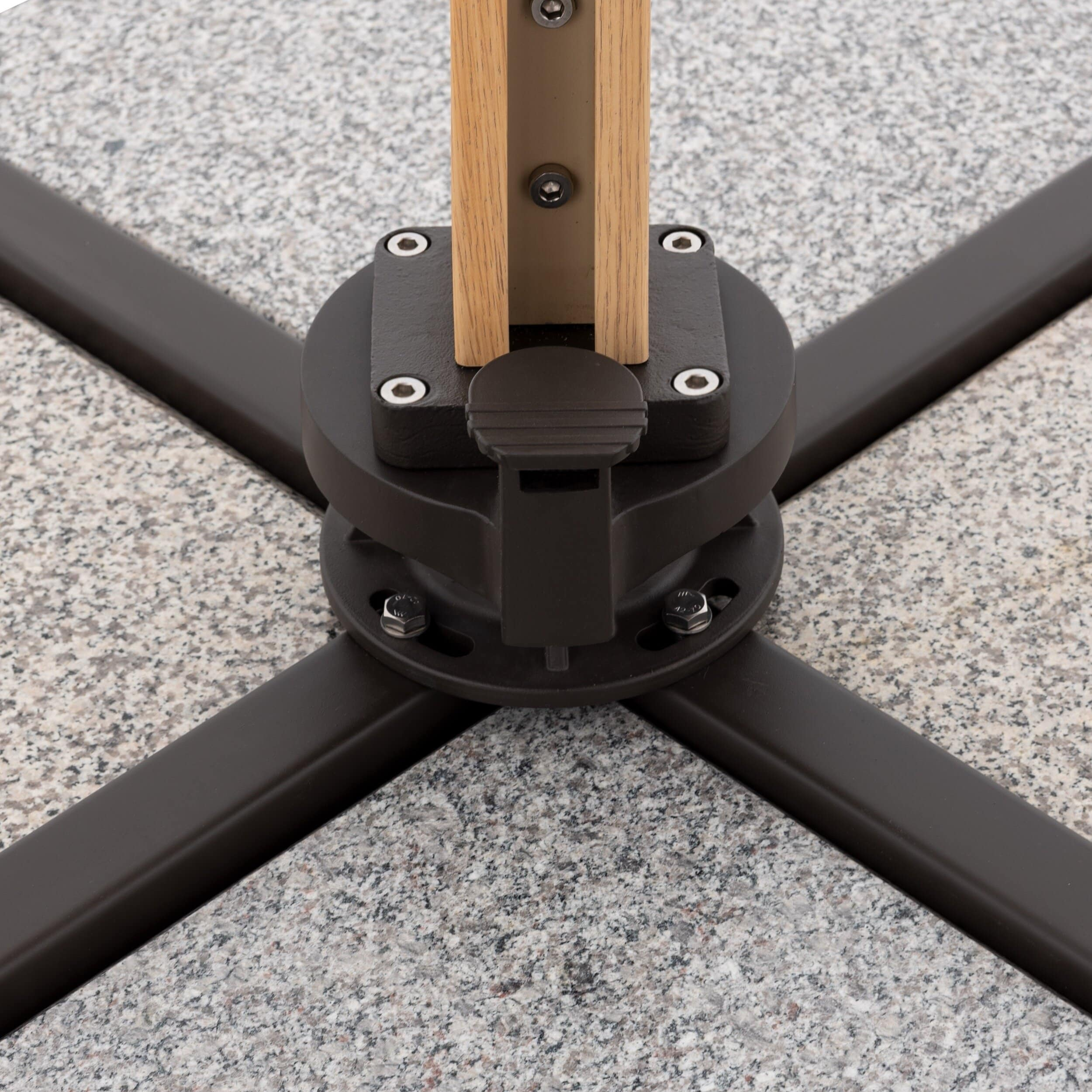 Croix sur pied Alu-Wood 400 x 300 Side XL LED