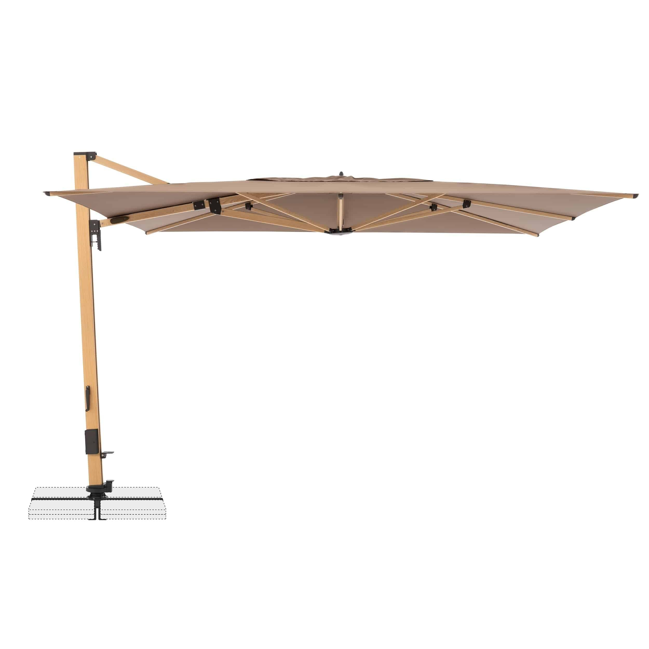 Alu-Wood 400 x 300 Side XL LED