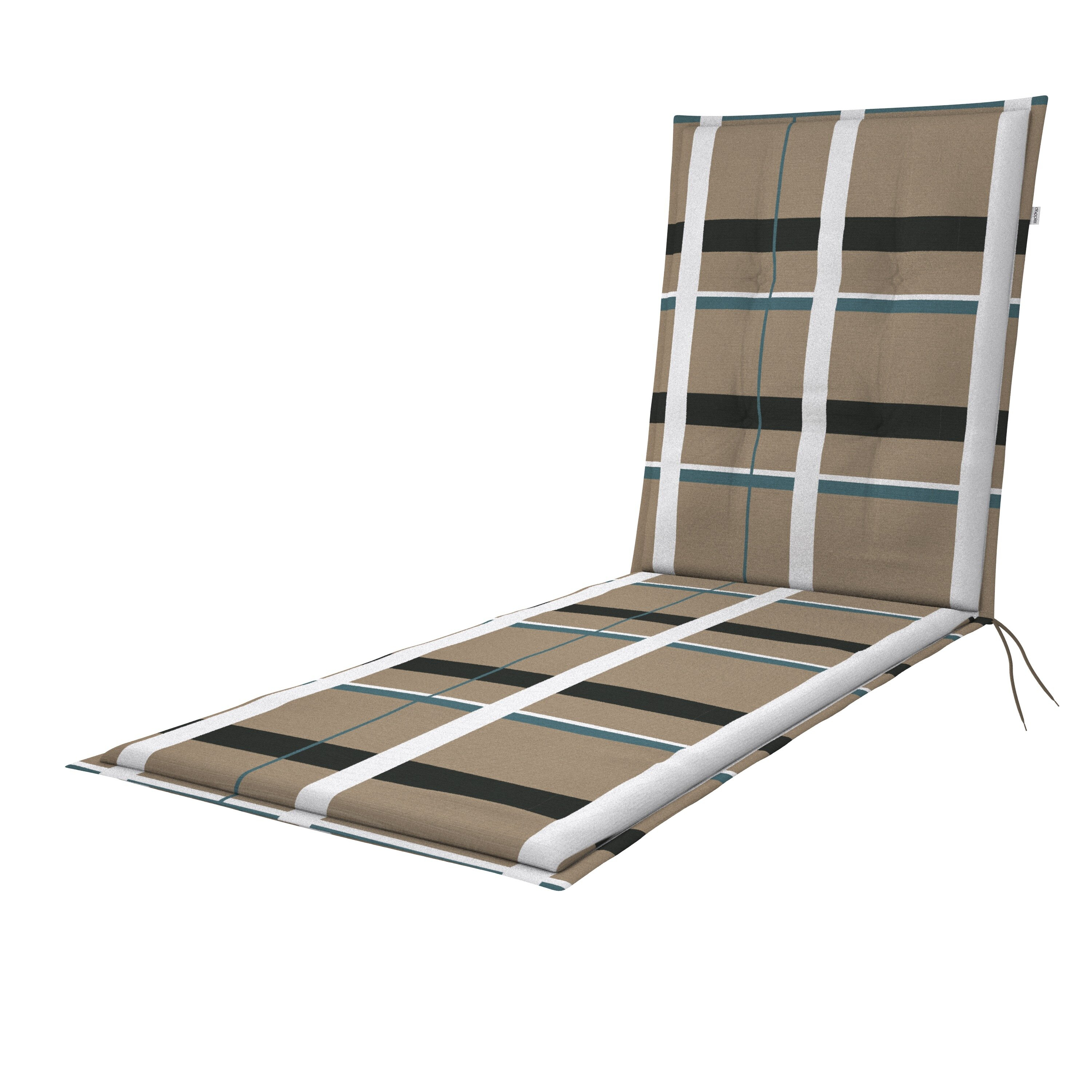 Chaise longue à roulettes Living